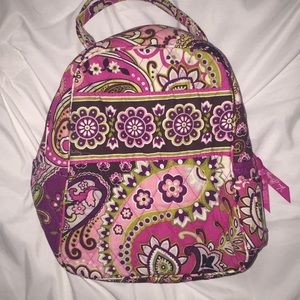 Pink Vera Bradley Lunchbag/box